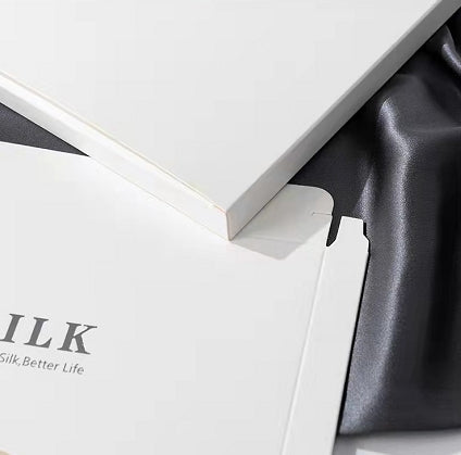 Luxury 19 Momme Mulberry Silk Pillowcase - 100% Pure Silk, Gift Boxed