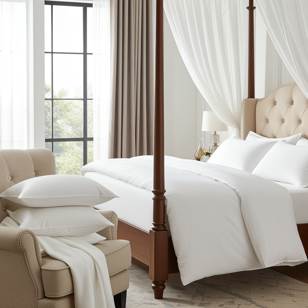 Luxury Satin Flat Bed Sheet