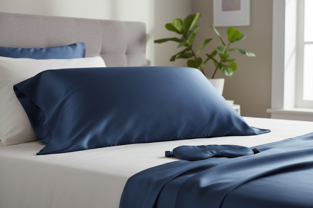 100% Pure Mulberry Silk Pillowcases - 19-22 or 25 Momme - Oxford Style - Various Colours