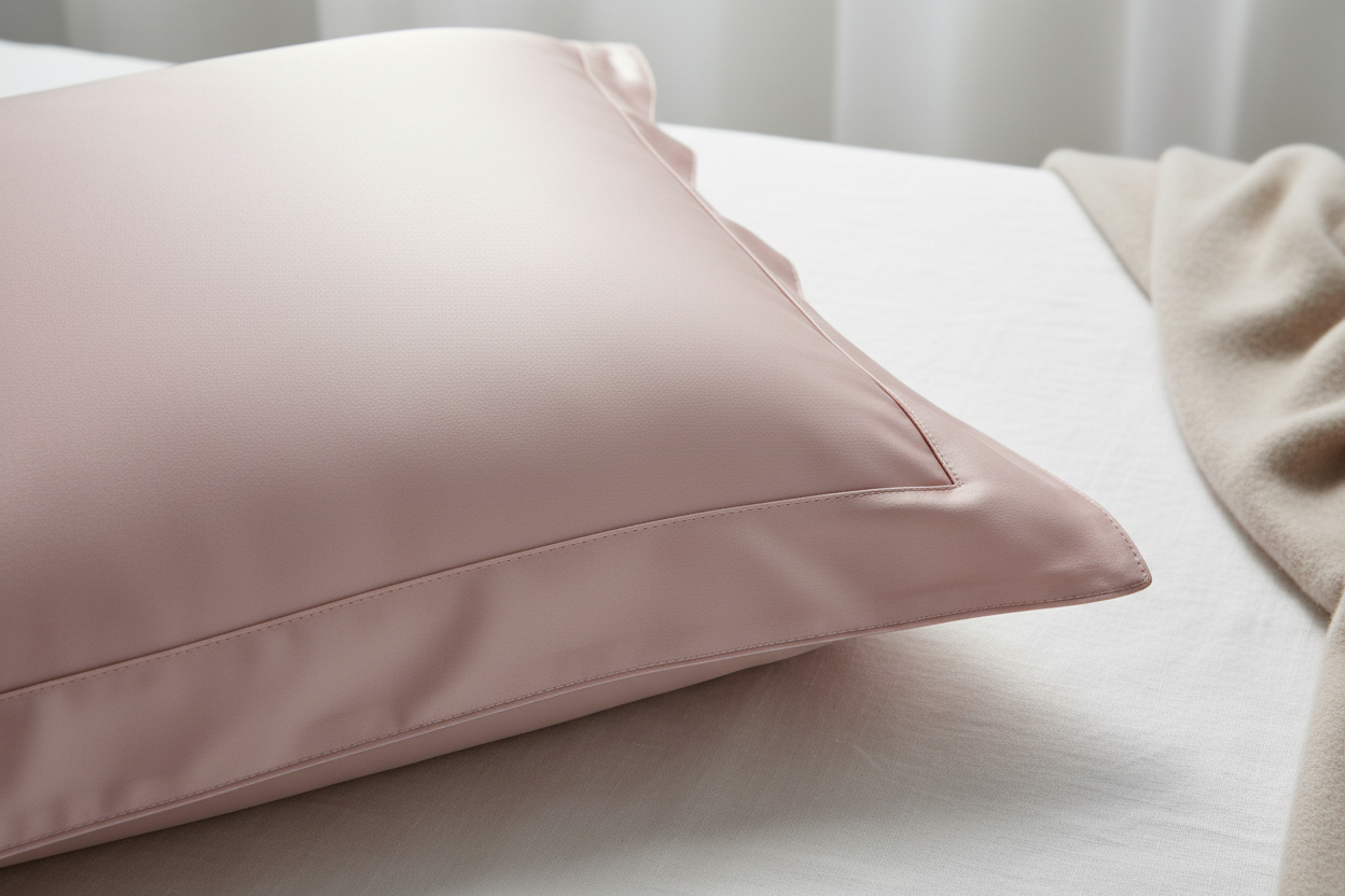 100% Pure Mulberry Silk Pillowcases - 19-22 or 25 Momme - Oxford Style - Various Colours