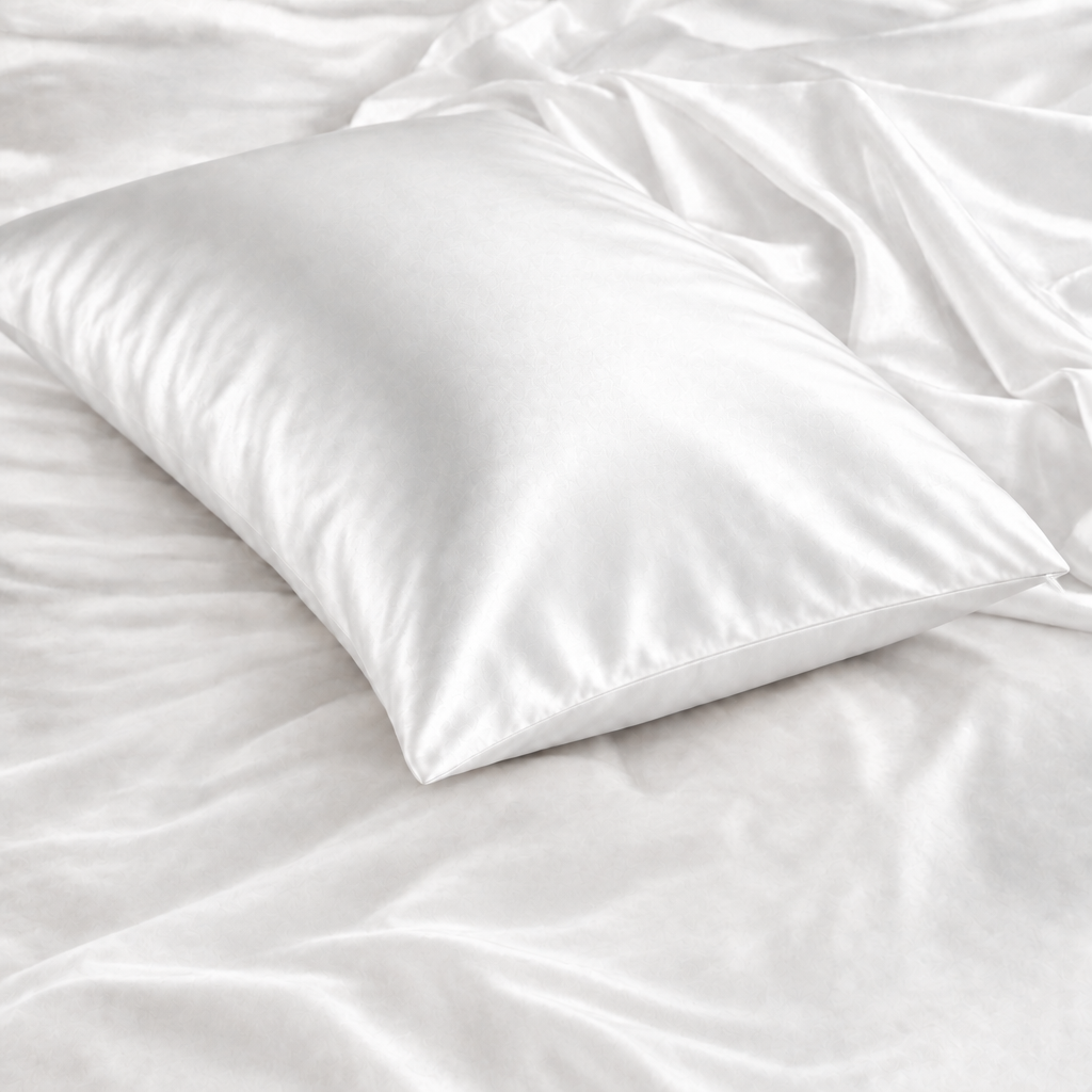 Pure Mulberry Silk Pillowcase – Housewife Style, Grade 6A