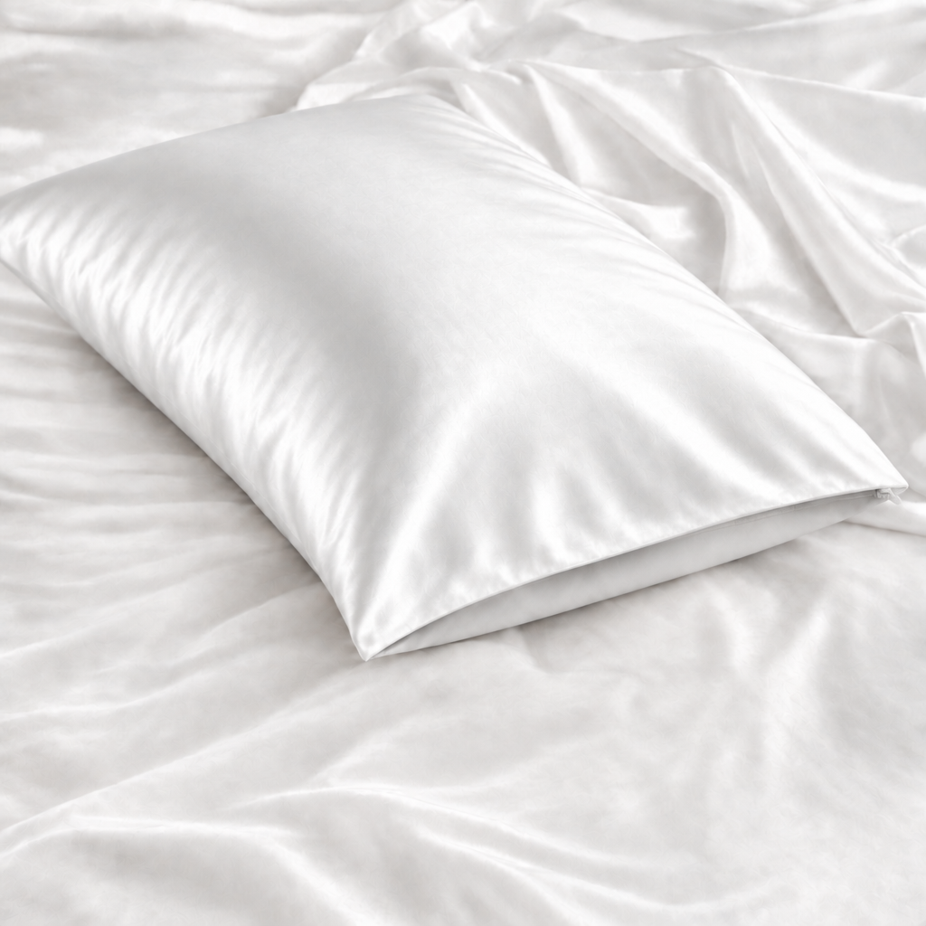 Pure Mulberry Silk Pillowcase – Housewife Style, Grade 6A