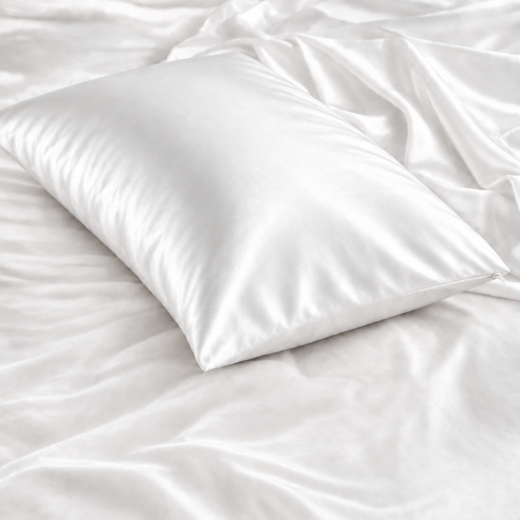 Pure Mulberry Silk Pillowcase – Housewife Style, Grade 6A