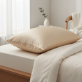 Oxford silk pillowcase champagne colour