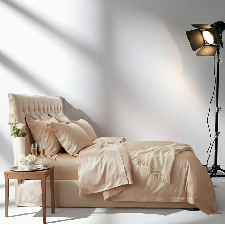 4-Piece Luxury Bedding Set - Choice of Colours