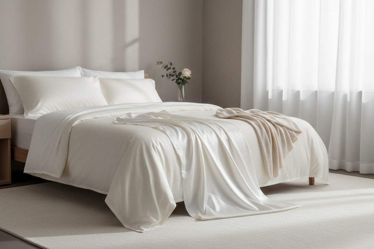 4-Piece Luxury Bedding Set - Choice of Colours