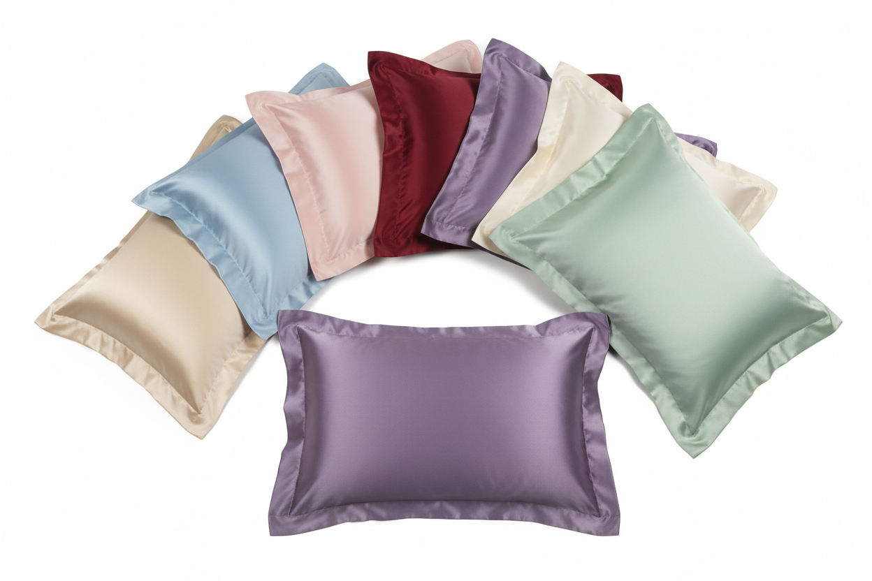 Oxford Satin Pillowcases Rectangular Multi-Colour