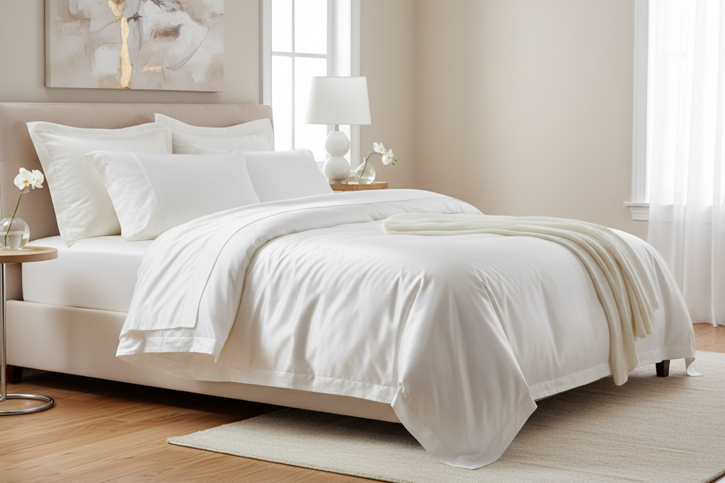 4-Piece Luxury Bedding Set - Choice of Colours