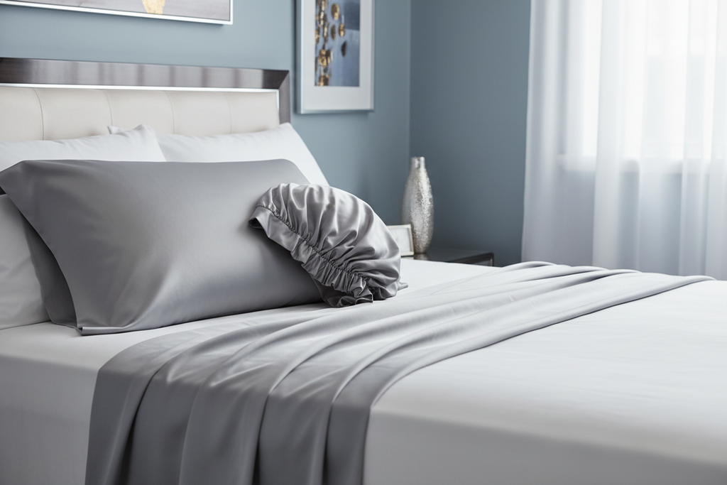 Luxury Satin Flat Bed Sheet