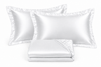 Satin Bedding Gift Set – 2 Pillowcases & Fitted Sheet